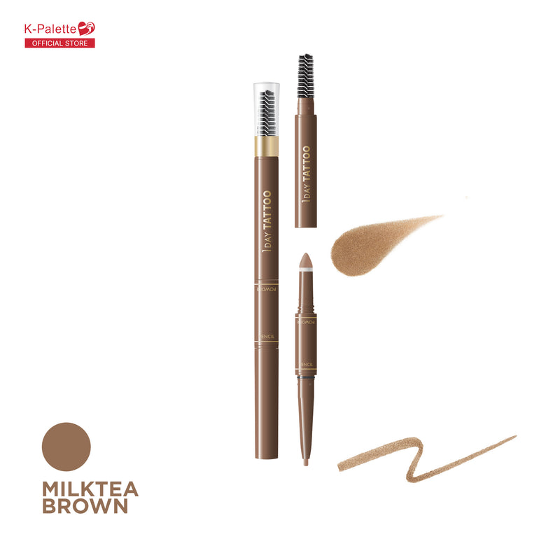 K-PALETTE 1DAY Tattoo Lasting 3Way Eyebrow Pencil