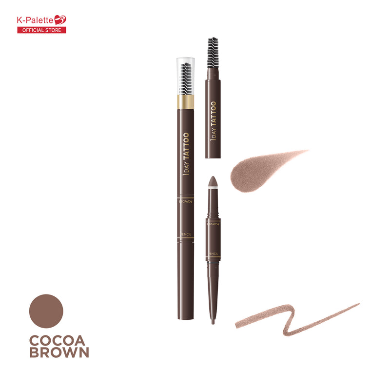 K-PALETTE 1DAY Tattoo Lasting 3Way Eyebrow Pencil