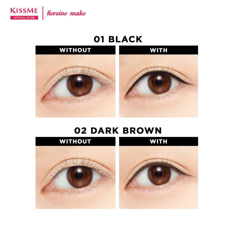 KISSME Heroine Make Long Stay Sharp Gel Liner N