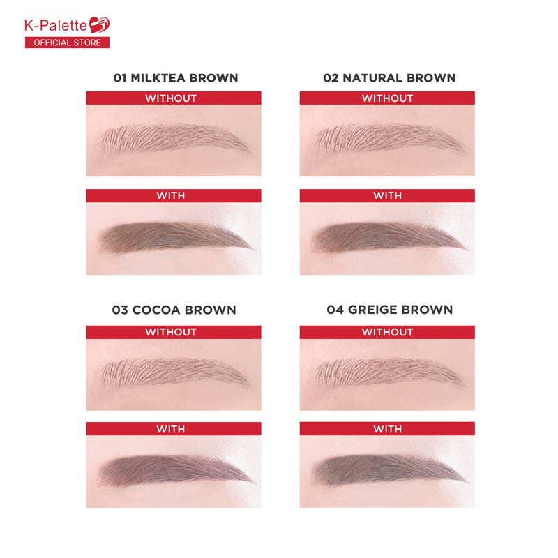 K-PALETTE 1Day Tattoo Lasting 2Way Eyebrow Liner