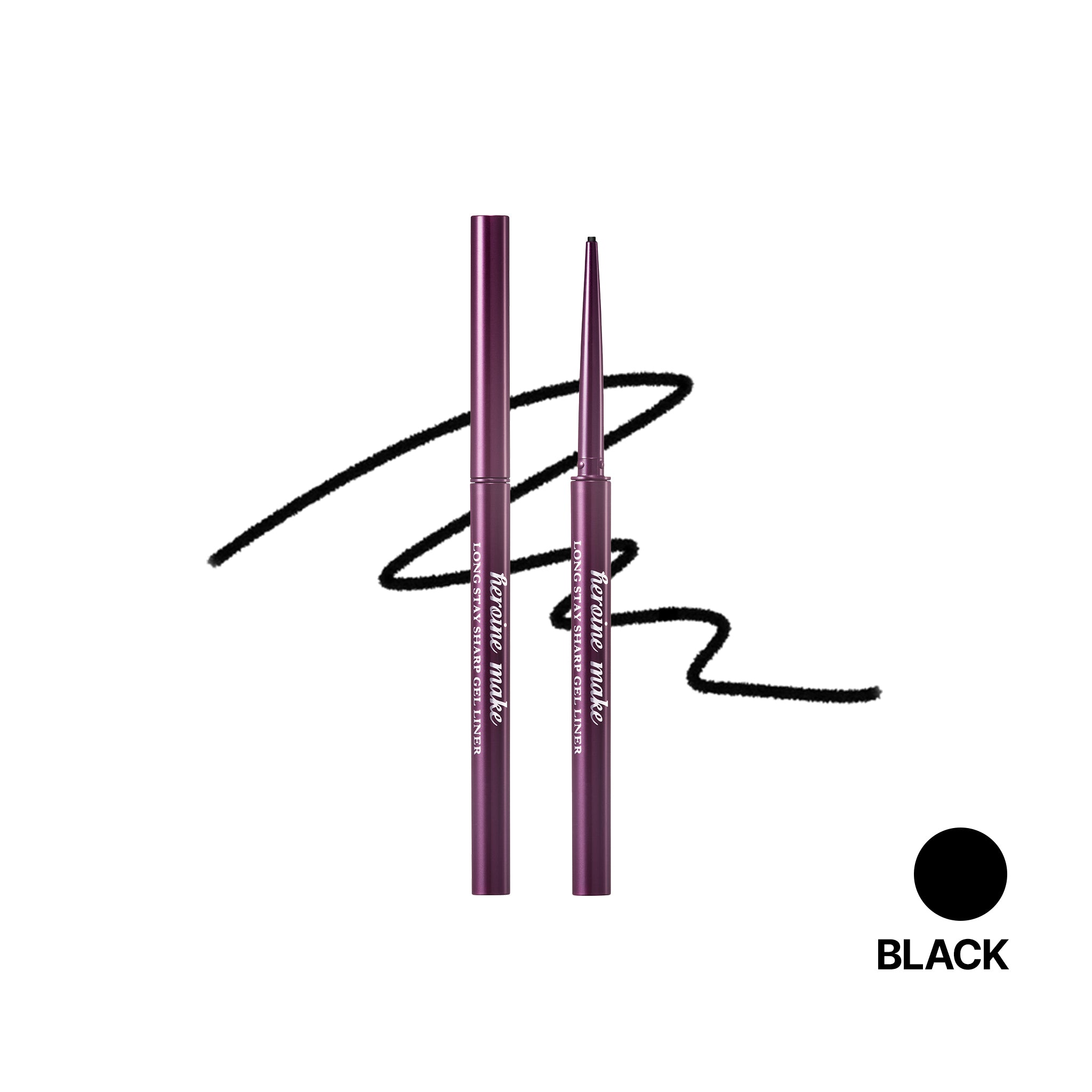 KISSME Heroine Make Long Stay Sharp Gel Liner N