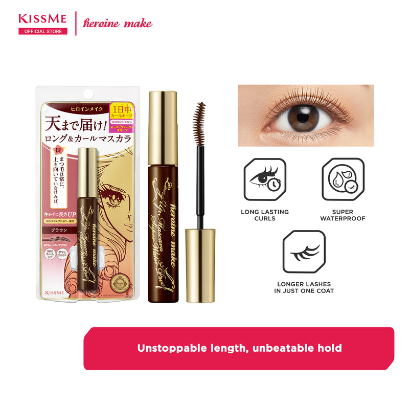 KISSME Heroine Make Long UP Mascara Super Waterproof