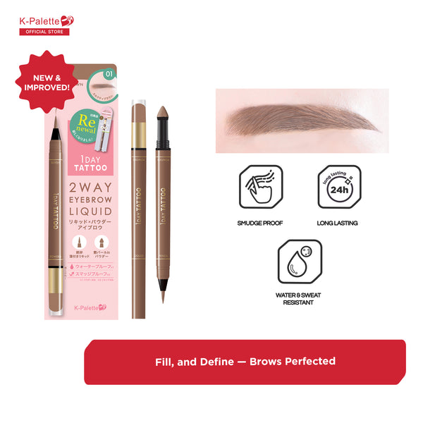 K-PALETTE 1Day Tattoo Lasting 2Way Eyebrow Liner