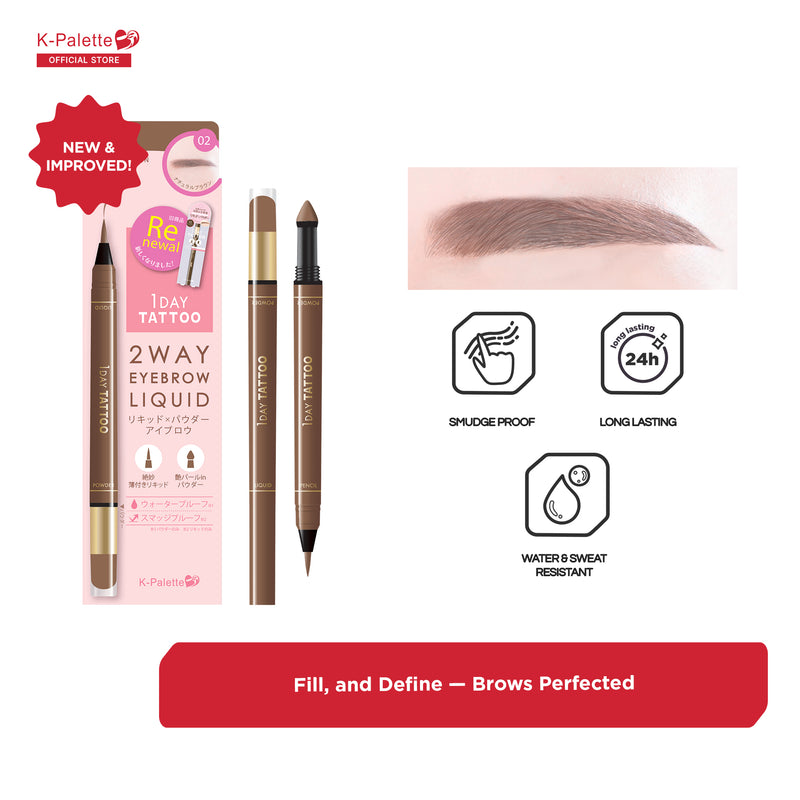 K-PALETTE 1Day Tattoo Lasting 2Way Eyebrow Liner