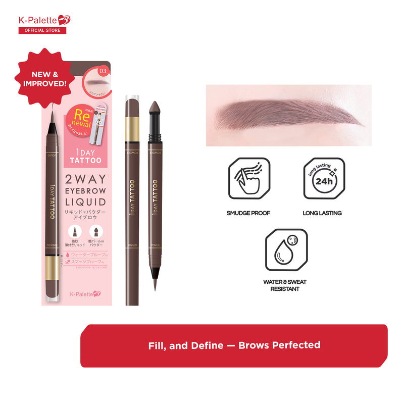 K-PALETTE 1Day Tattoo Lasting 2Way Eyebrow Liner
