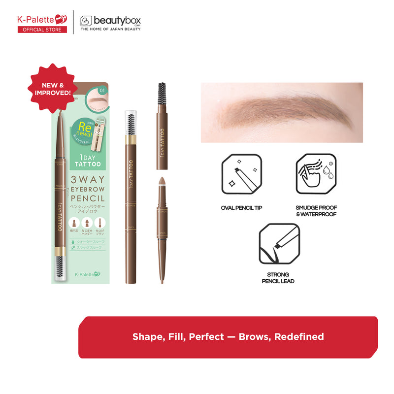 K-PALETTE 3Way Eyebrow Pencil