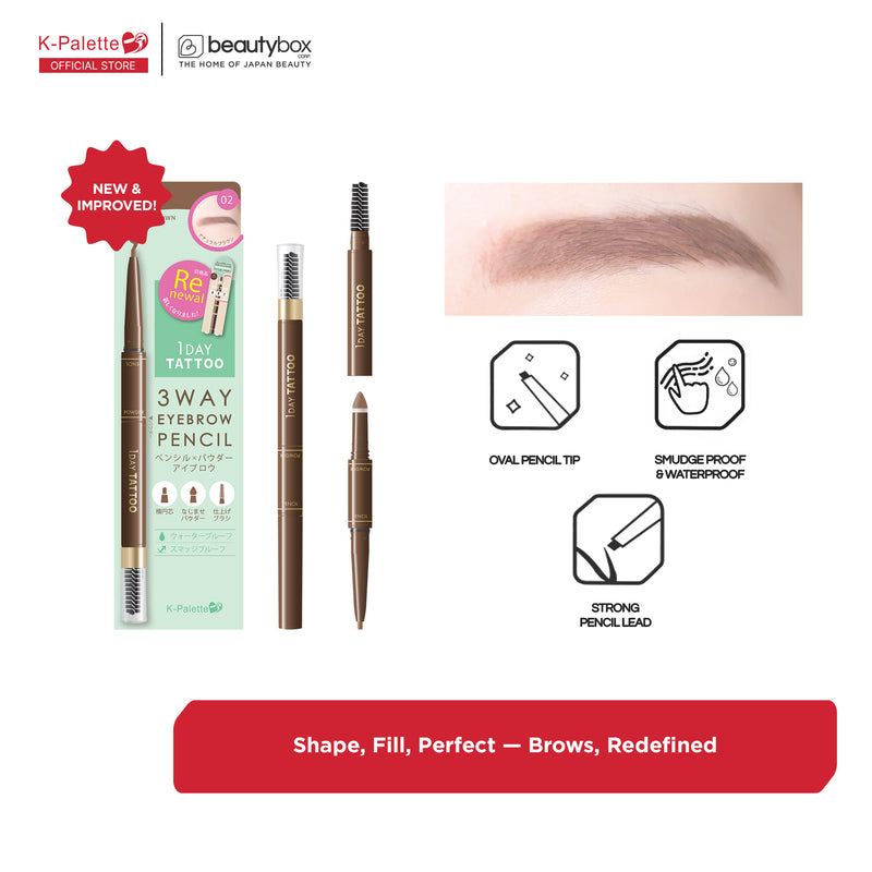K-PALETTE 3Way Eyebrow Pencil