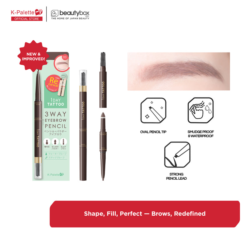 K-PALETTE 3Way Eyebrow Pencil
