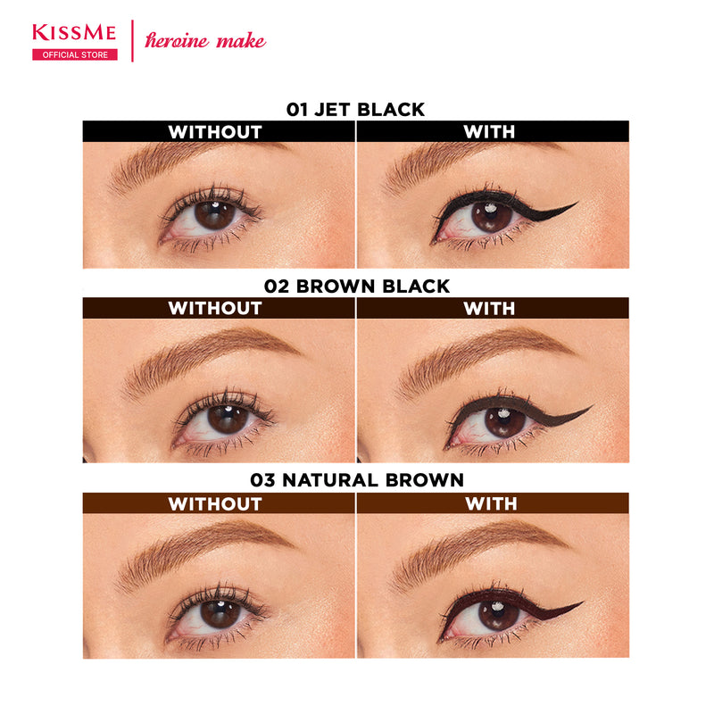 KISSME Heroine Make Prime Liquid Eyeliner Rich Keep
