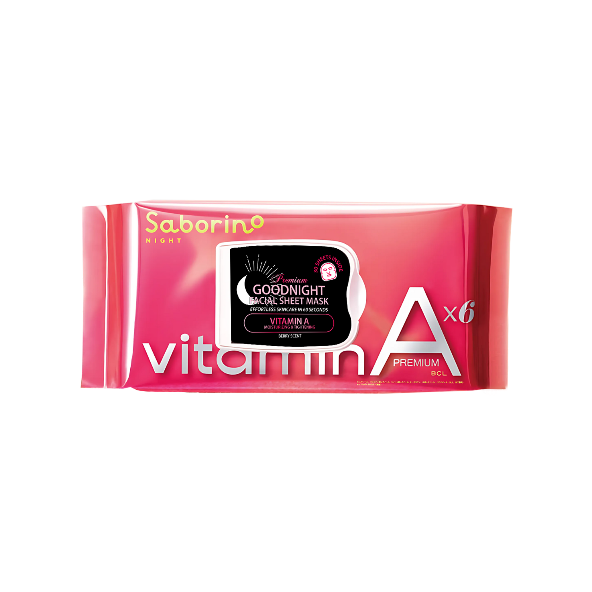 SABORINO Good Night Sheet Mask Premium Vitamin A