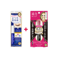 KISSME Heroine Make  Eyelash Serum EX (I)  + Long & Curl Mascara Advanced Film #01 Jet Black