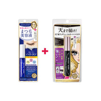 KISSME Heroine Make  Eyelash Serum EX (I)  + Volume UP Mascara Super Waterproof N #01 Black