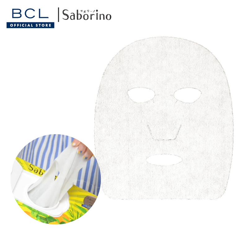 SABORINO Morning Facial Sheet Mask Sakura